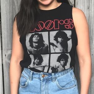 Doors band graphic tank
